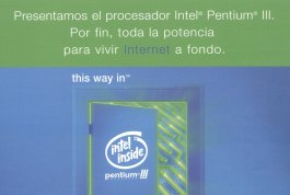 Anuncio del Pentium III