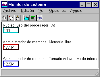 La utilidad Monitor del sistema de Windows