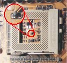 El termistor para la CPU